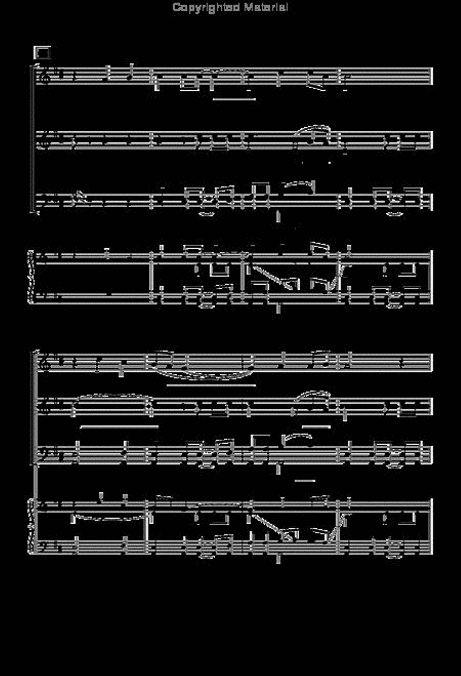 Kumbaya - SATBB Octavo Choir scores gallery preview page 5