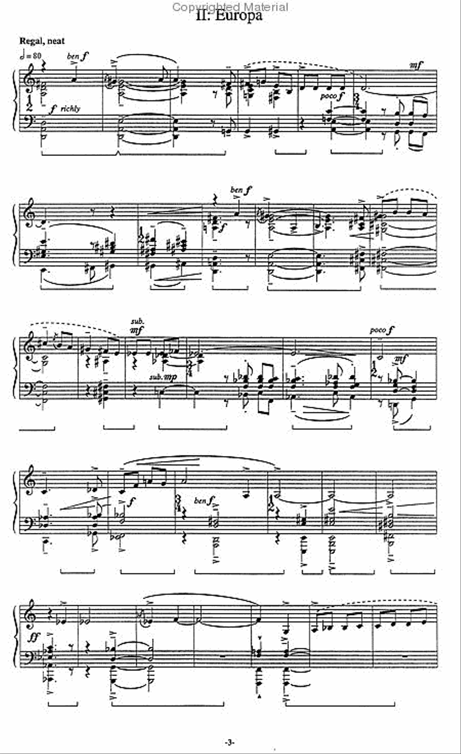 Jupiter's Moons Jupiter's Moons Harpsichord scores gallery preview page 4
