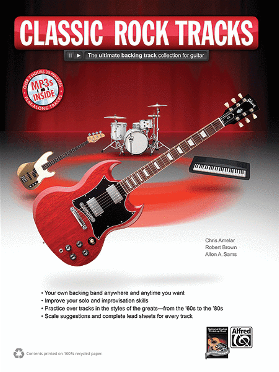 Rock Guitar Tracks Electric Guitar scores gallery preview page 1
