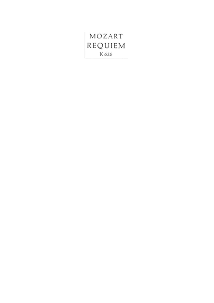 Requiem 4-Part scores gallery preview page 4
