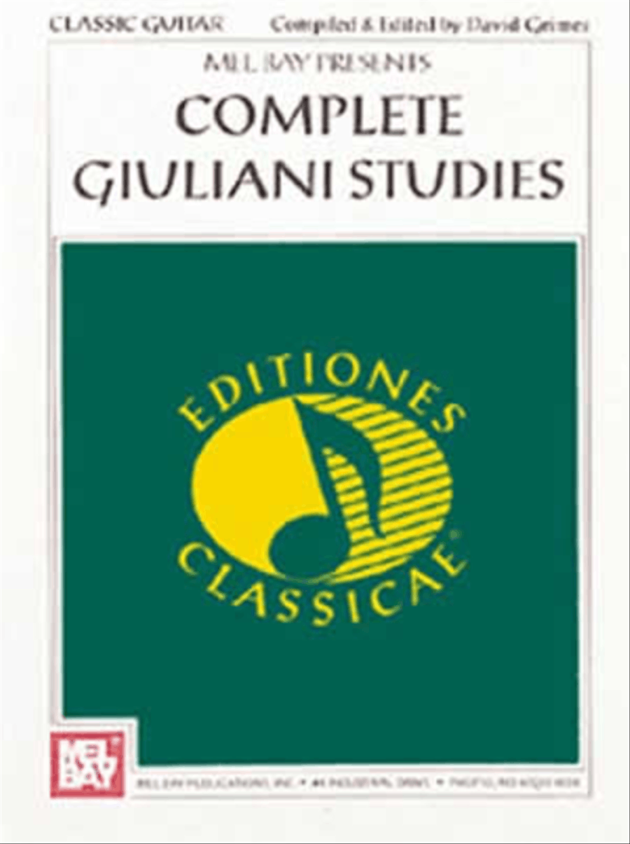 Complete Giuliani Studies Acoustic Guitar scores gallery preview page 1