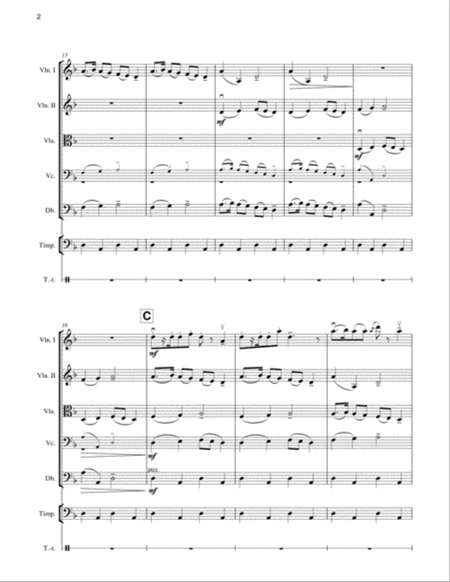 Brother Martin Brother Martin String Orchestra scores gallery preview page 3
