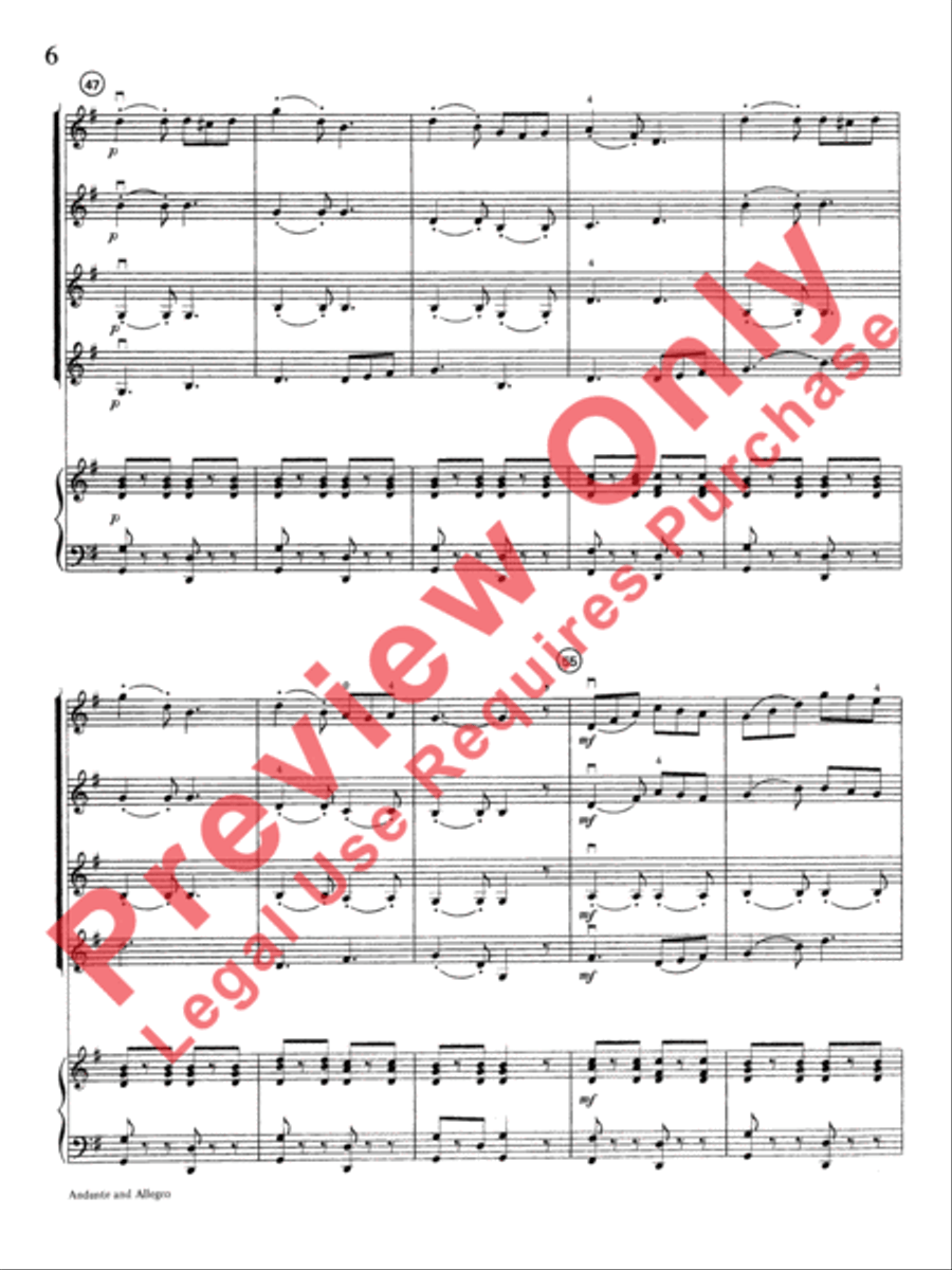 Highland/Etling Violin Quartet Series: Book 2