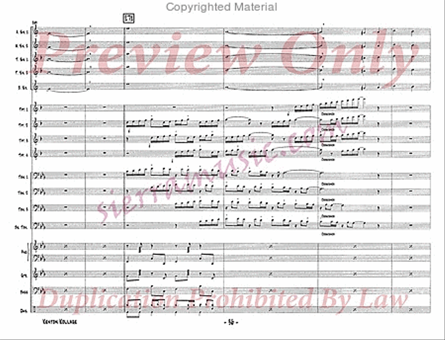Kenton Kollage Kenton Kollage Big Band scores gallery preview page 37