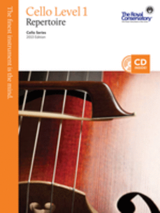 Book cover for Cello Repertoire Level 1