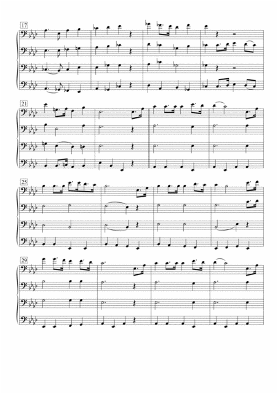 Nimm Mich Mit Nimm Mich Mit Brass Quartet scores gallery preview page 3