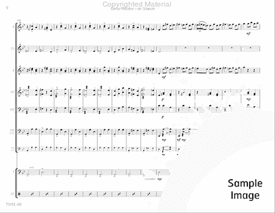 Danse Macabre Percussion Ensemble scores gallery preview page 13