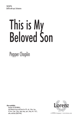 Book cover for This Is My Beloved Son