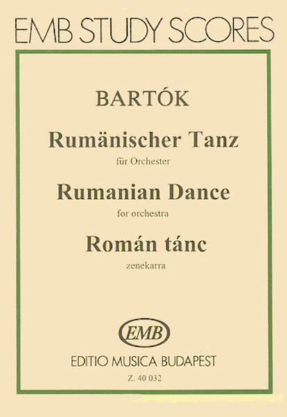 Rumanian Dance for Orchestra
