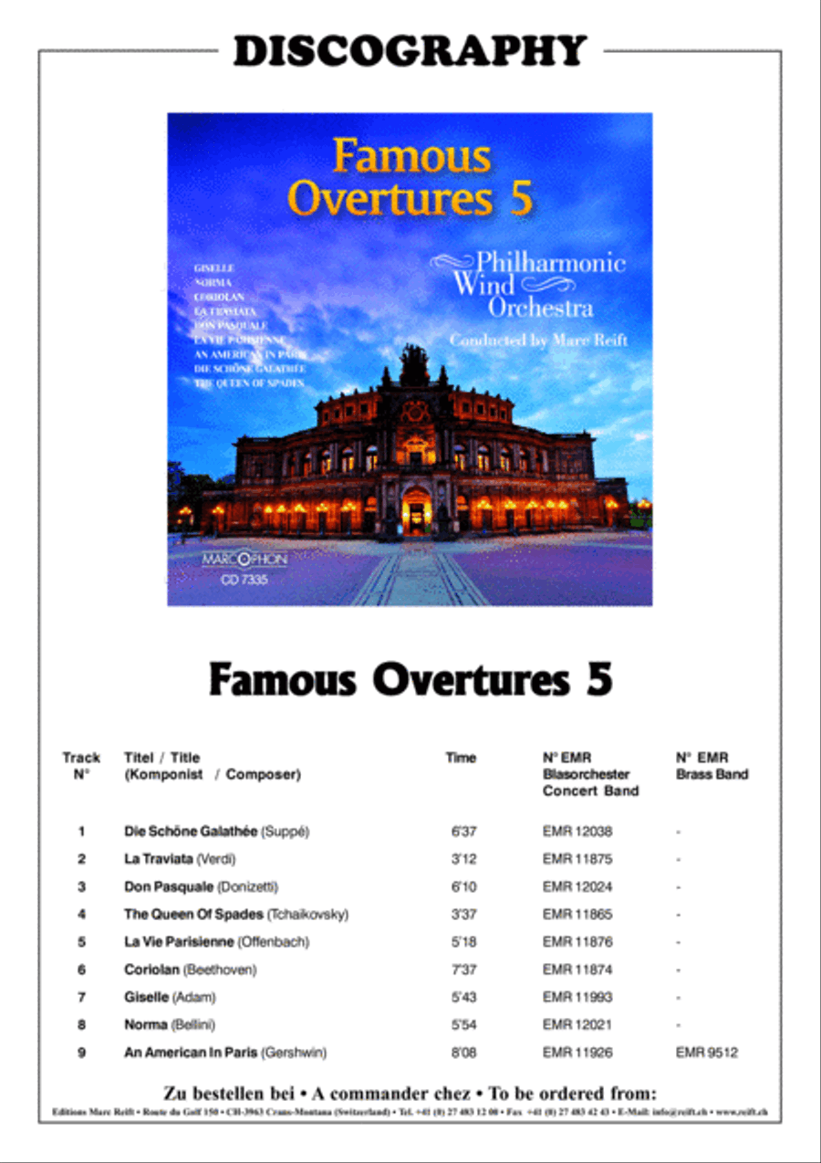 Norma Overture Concert Band scores gallery preview page 2