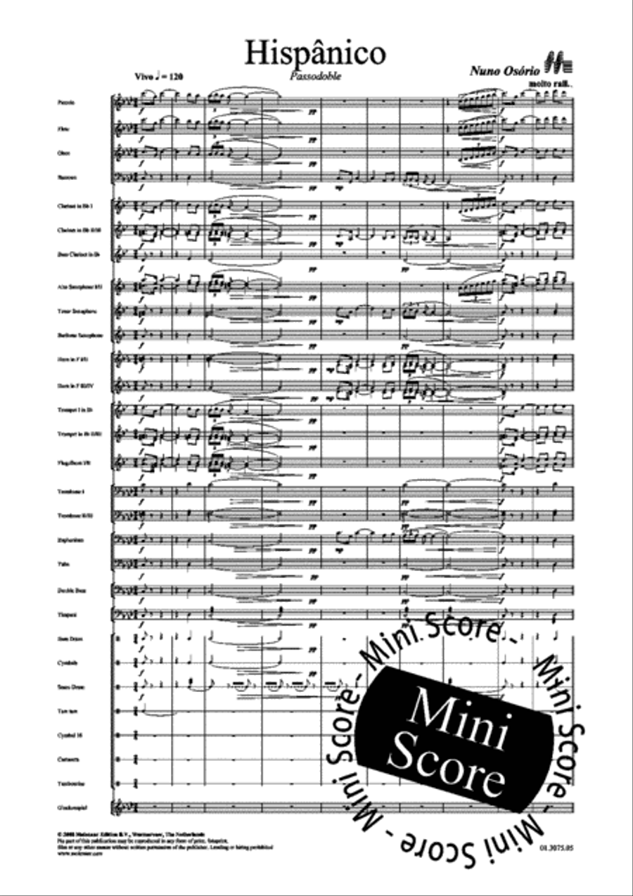 Hispanico Hispanico Concert Band scores gallery preview page 5