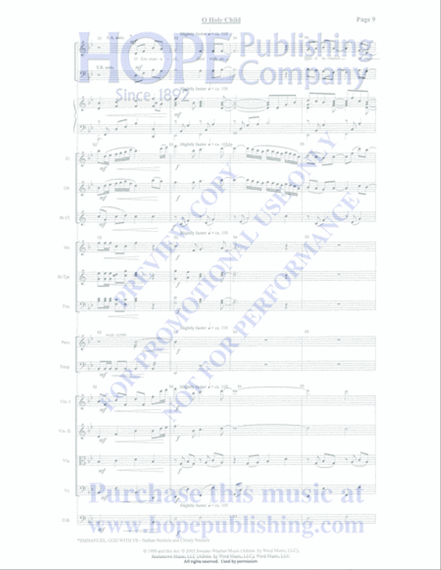 Emmanuel Emmanuel Orchestra scores gallery preview page 143