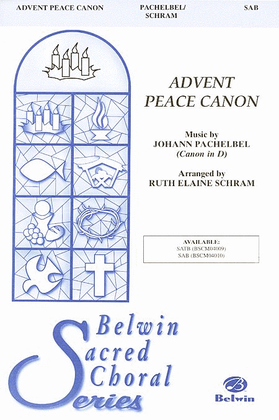 Book cover for Advent Peace Canon