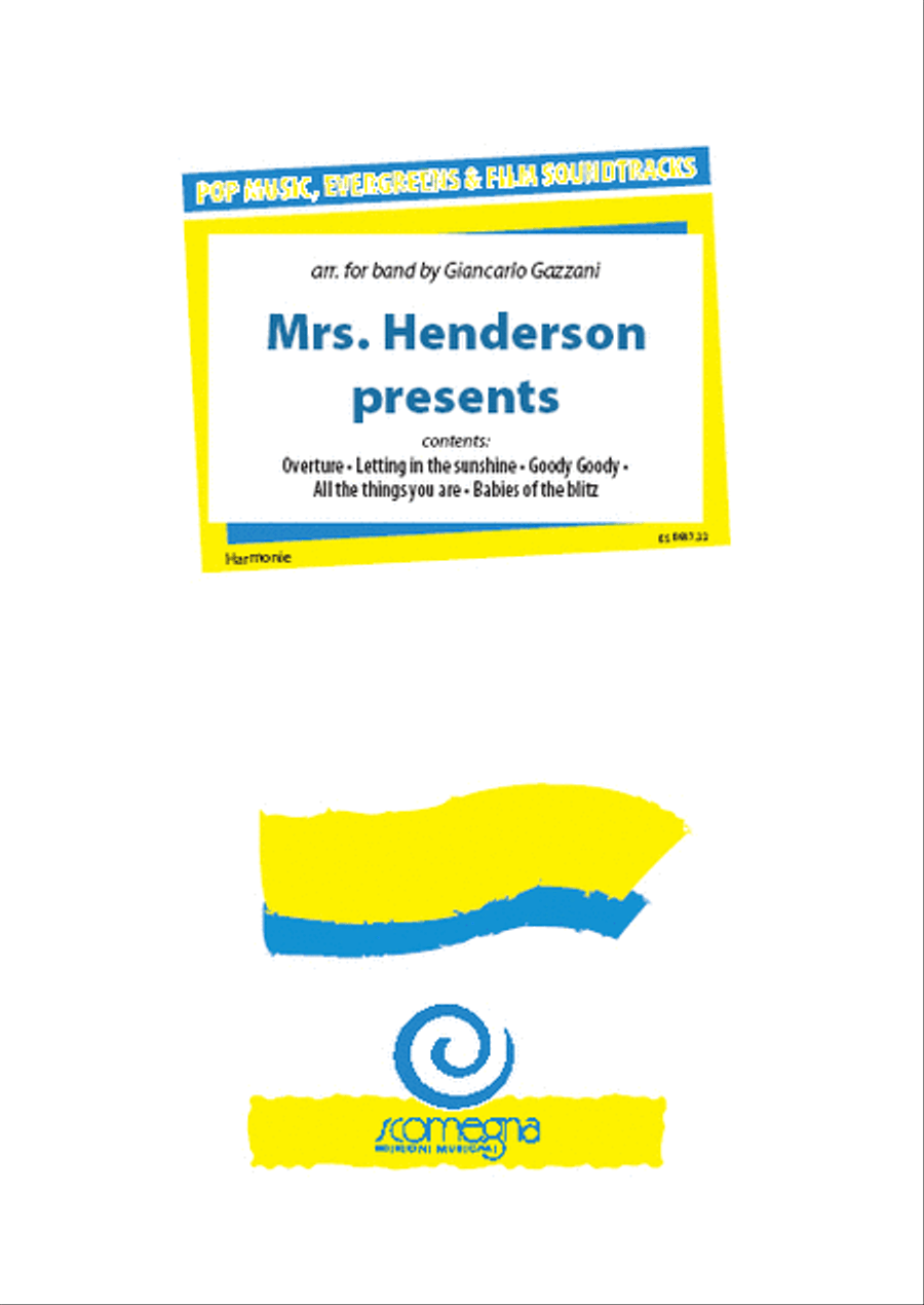Mrs. Henderson Presents Concert Band scores gallery preview page 1