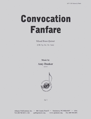 Convocation Fanfare - Br 5