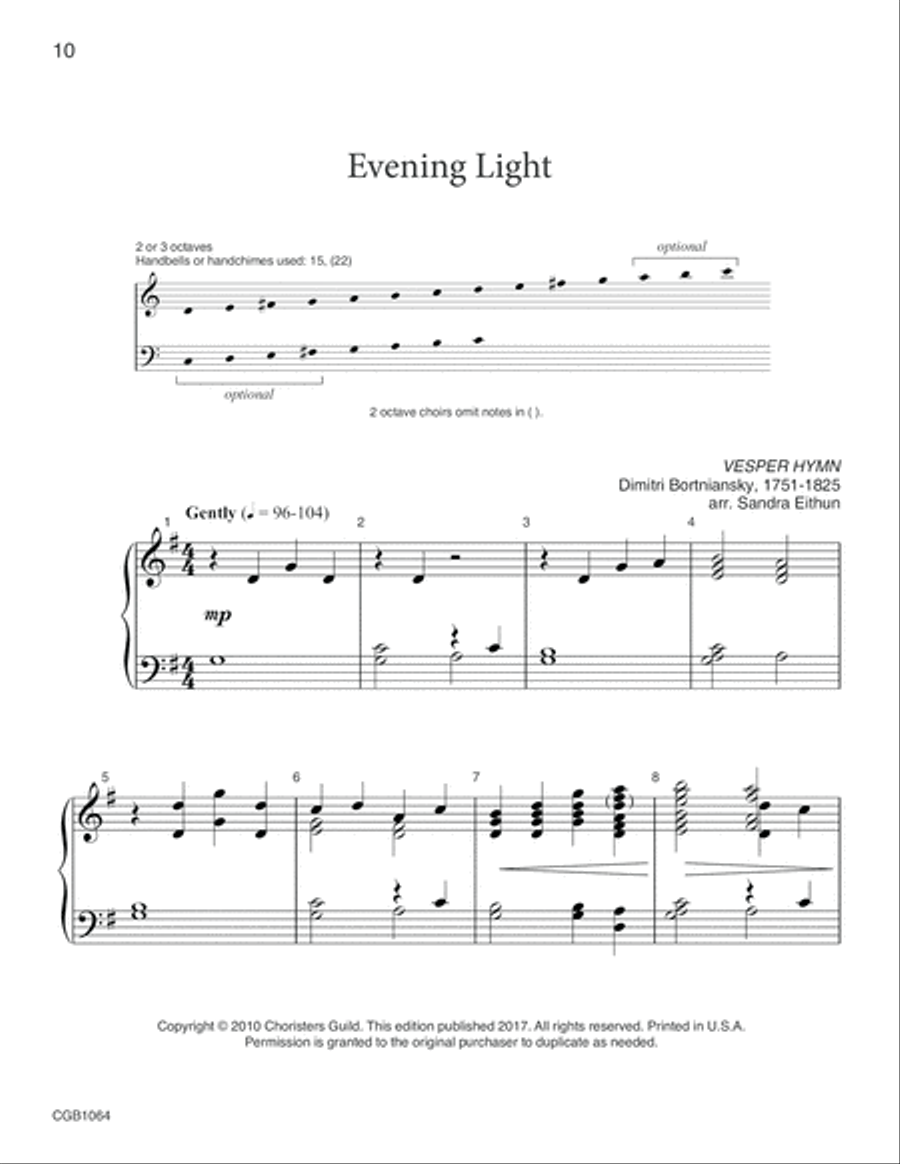 Chime Time Handbell Choir scores gallery preview page 5