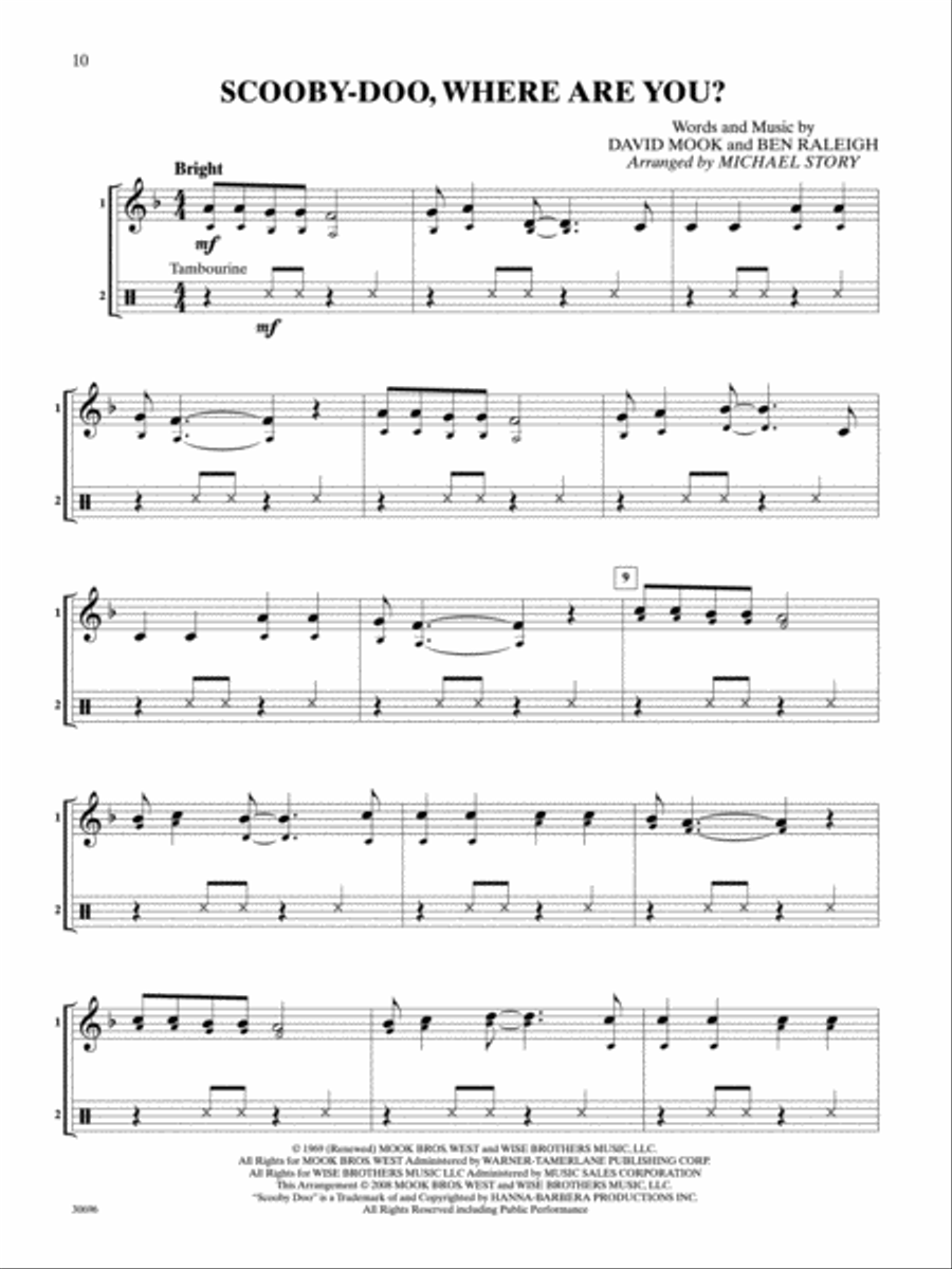Pop Duets for All Small Ensemble scores gallery preview page 2