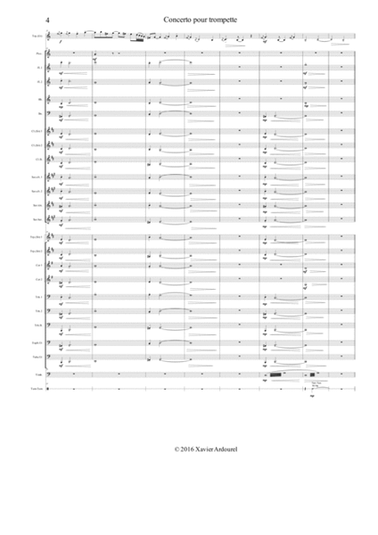 Concerto pour trompette 1er mvt - Trumpet concerto 1er mvt