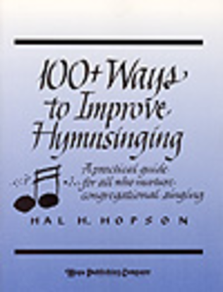 Book cover for 100+ Ways to Improve Hymnsinging