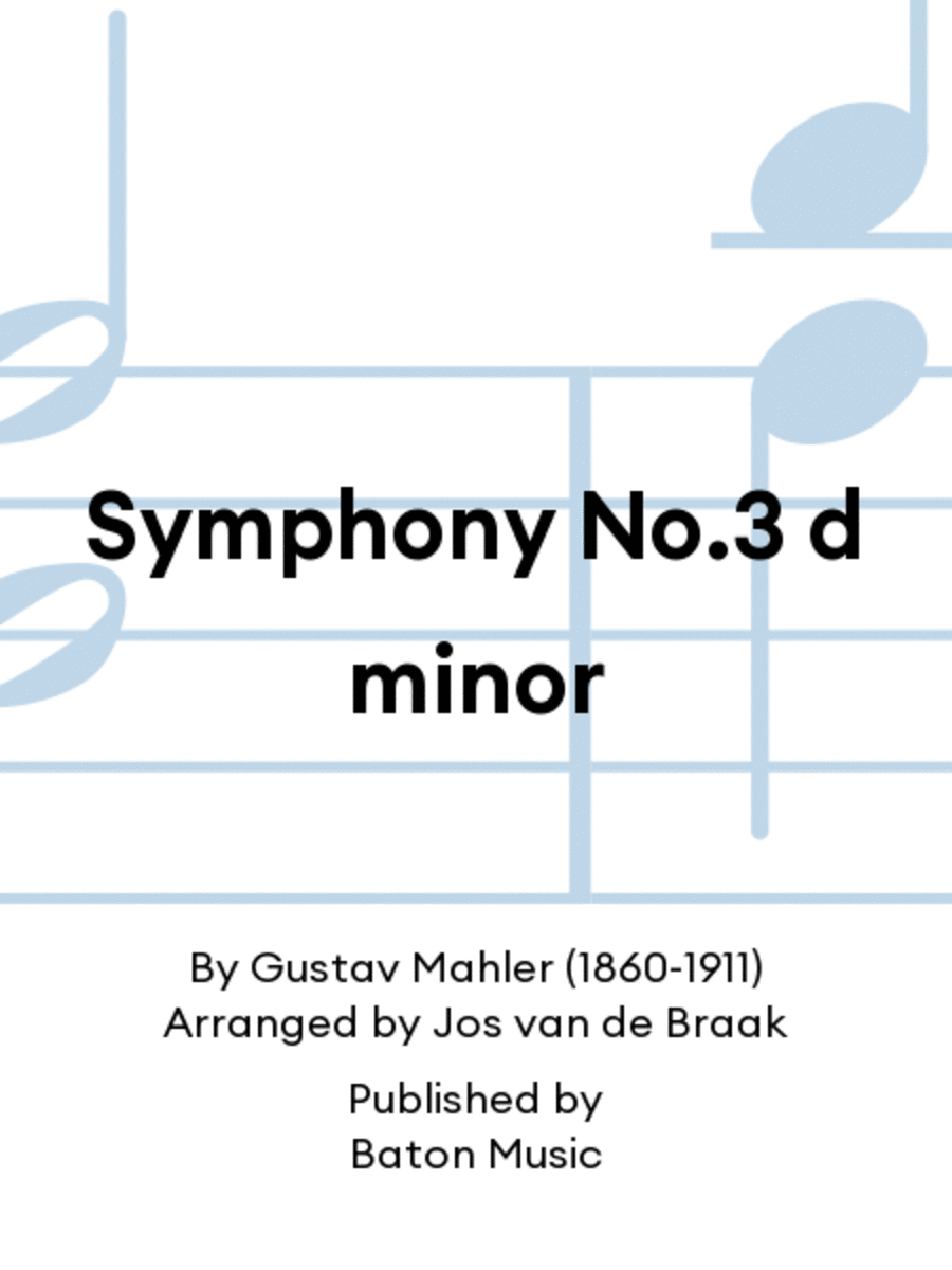 Symphony No.3 d minor