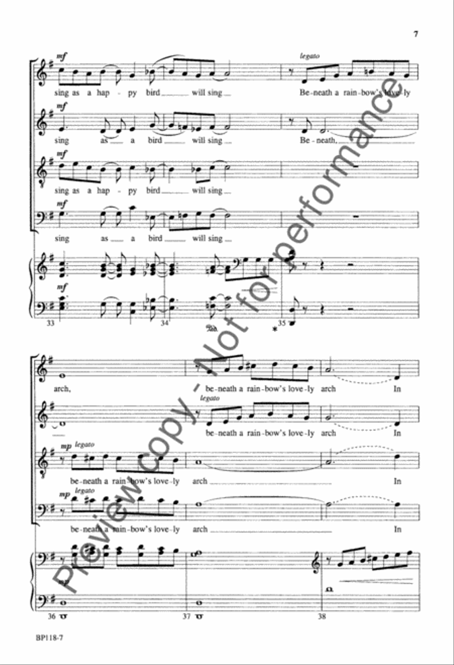 Sing Out, My Soul (SATB) Sing Out, My Soul (SATB) 4-Part scores gallery preview page 8