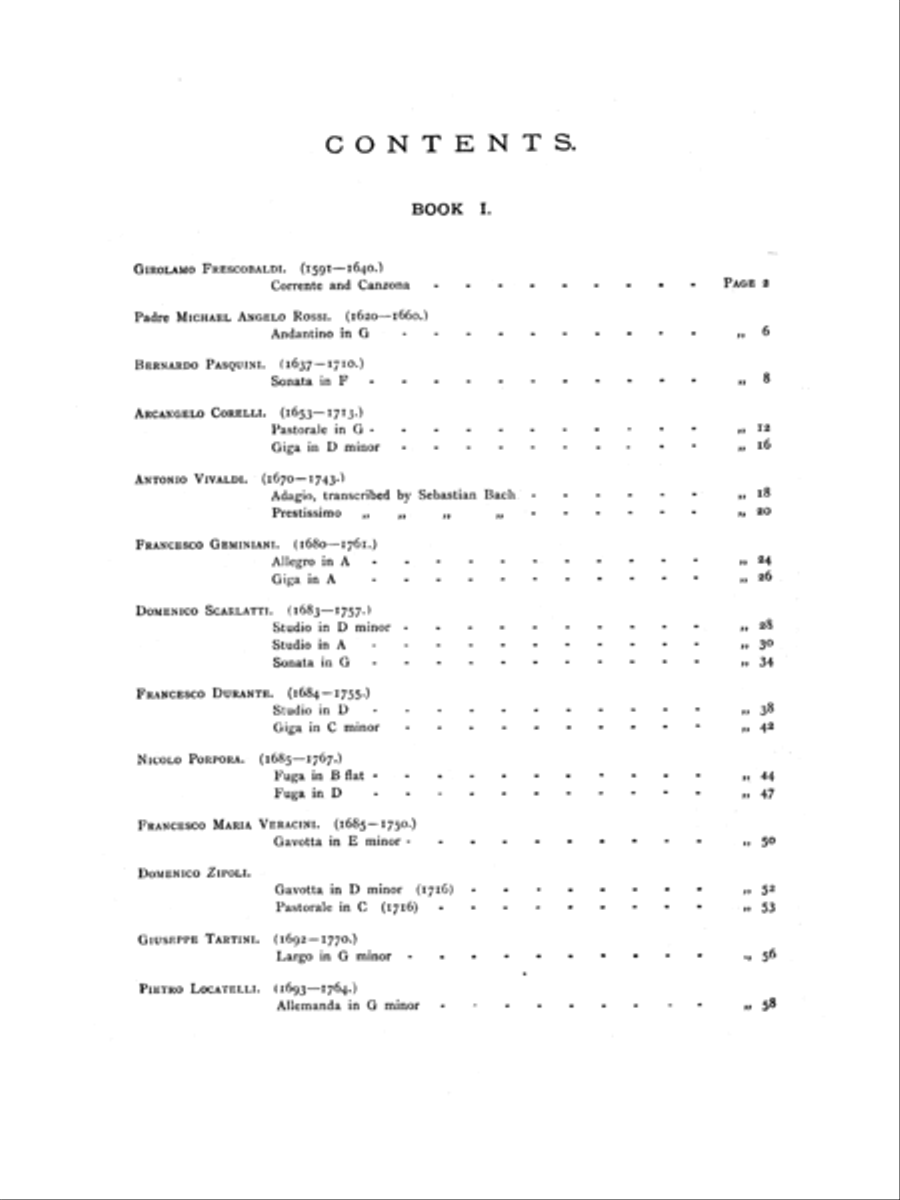 Italian Masters of the Harpsichord & Clavichord, Volume 1 Harpsichord scores gallery preview page 6