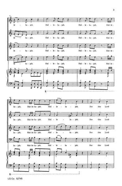 Hallelujah Chorus (Key of C)