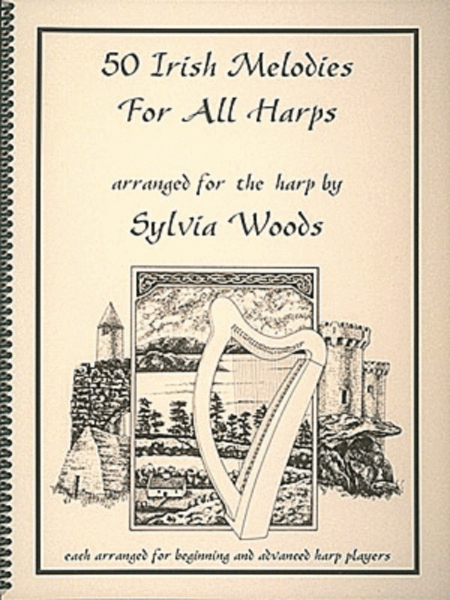 50 Irish Melodies for All Harps Celtic Harp scores gallery preview page 1
