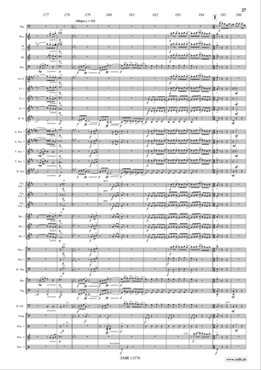 Cirrus Concert Band scores gallery preview page 27