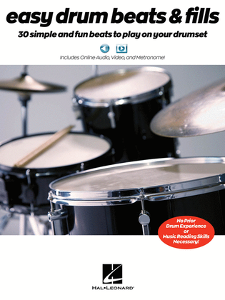 Book cover for Easy Drum Beats & Fills