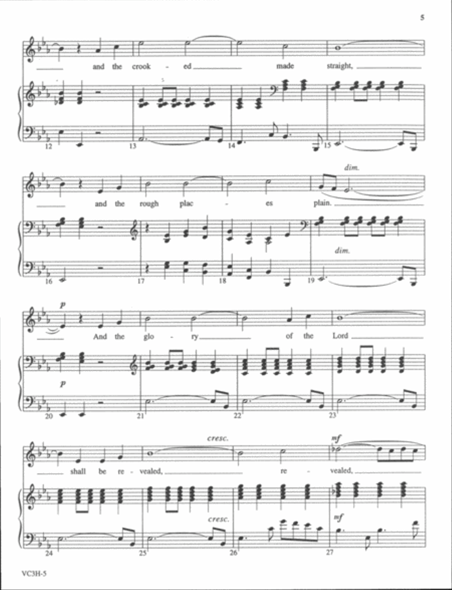 Sacred Songs of John Ness Beck - high voice High Voice scores gallery preview page 3