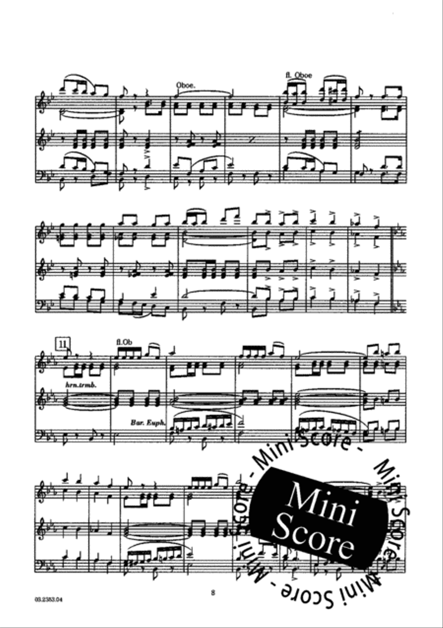 Potje Met Vet Concert Band scores gallery preview page 10