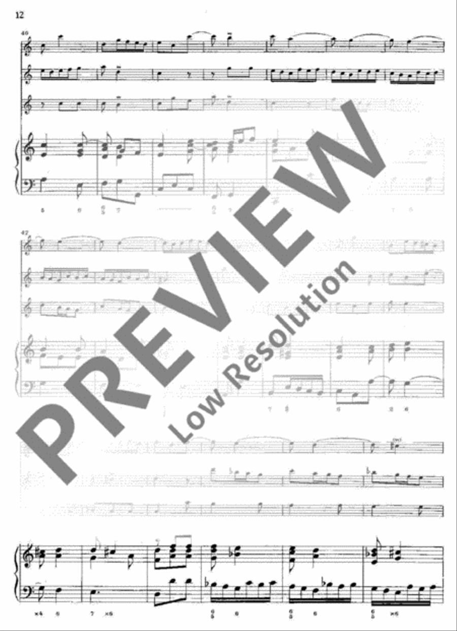 Sonata A minor String Orchestra scores gallery preview page 17