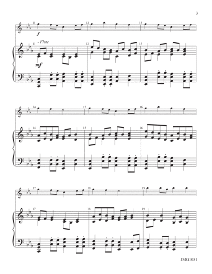 Celtic Dance on Pleading Savior Handbell Choir scores gallery preview page 3