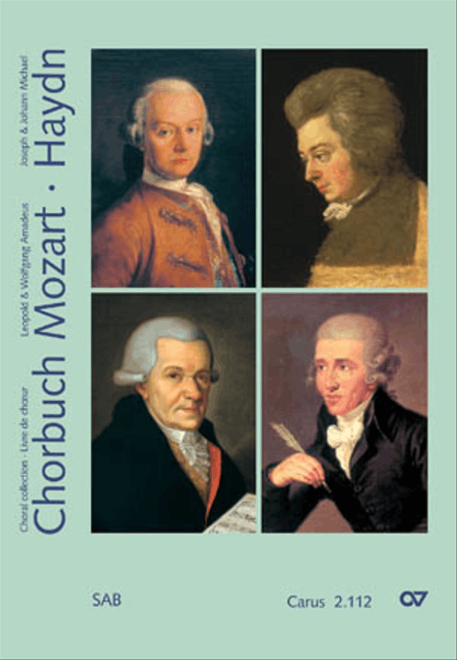Chorbuch Mozart/Haydn II (geistliche Werke SAB) 3-Part scores gallery preview page 1