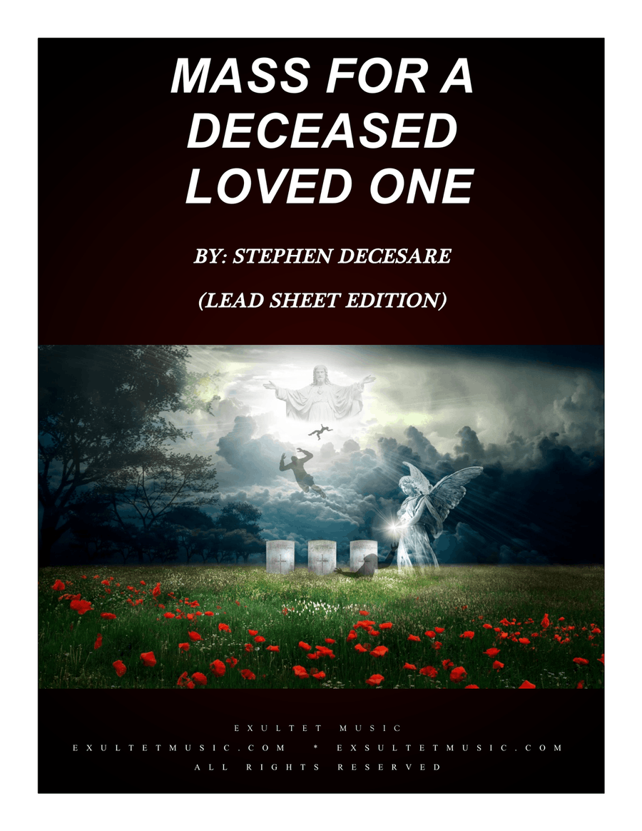 Mass For A Deceased Loved One (Lead Sheet Edition) Unison Choir scores gallery preview page 1