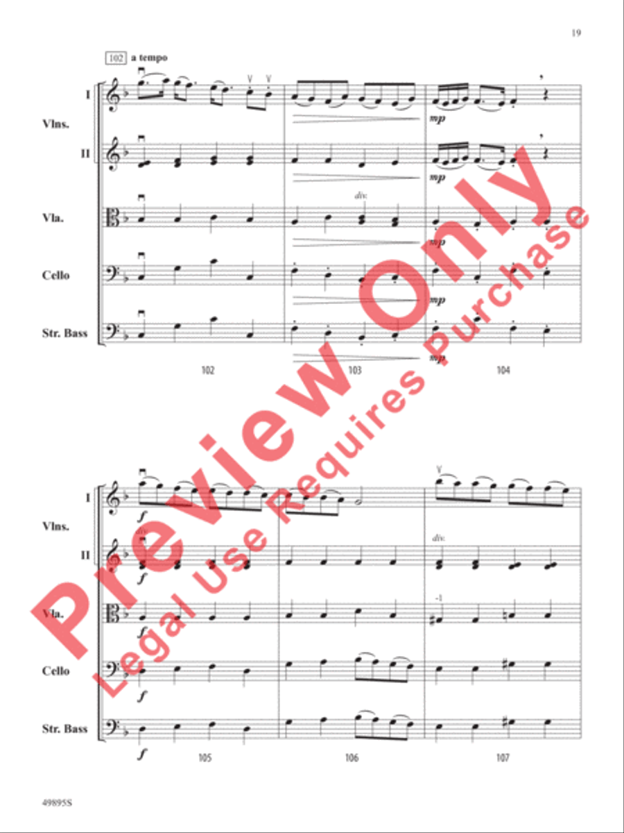 Intermezzo String Orchestra scores gallery preview page 20