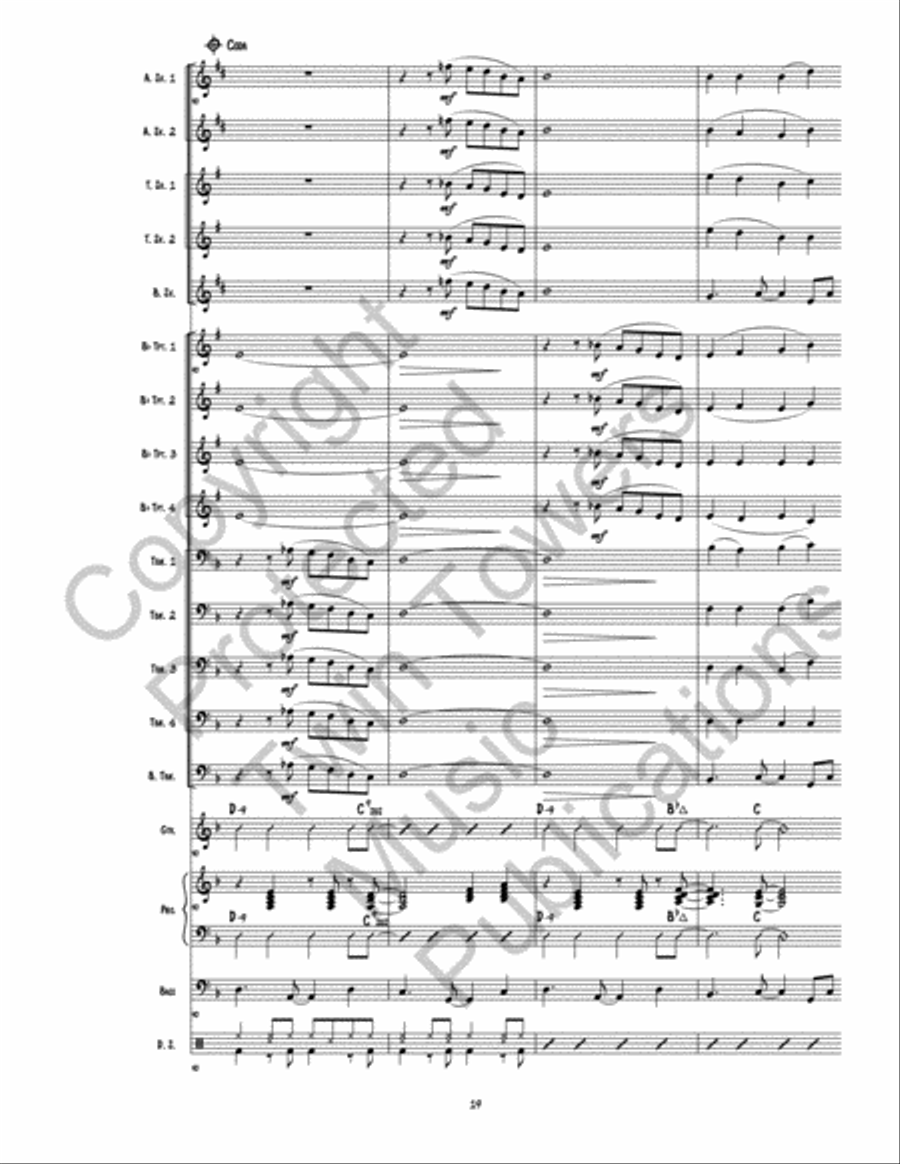 Bossalite Bossalite Jazz Ensemble scores gallery preview page 20