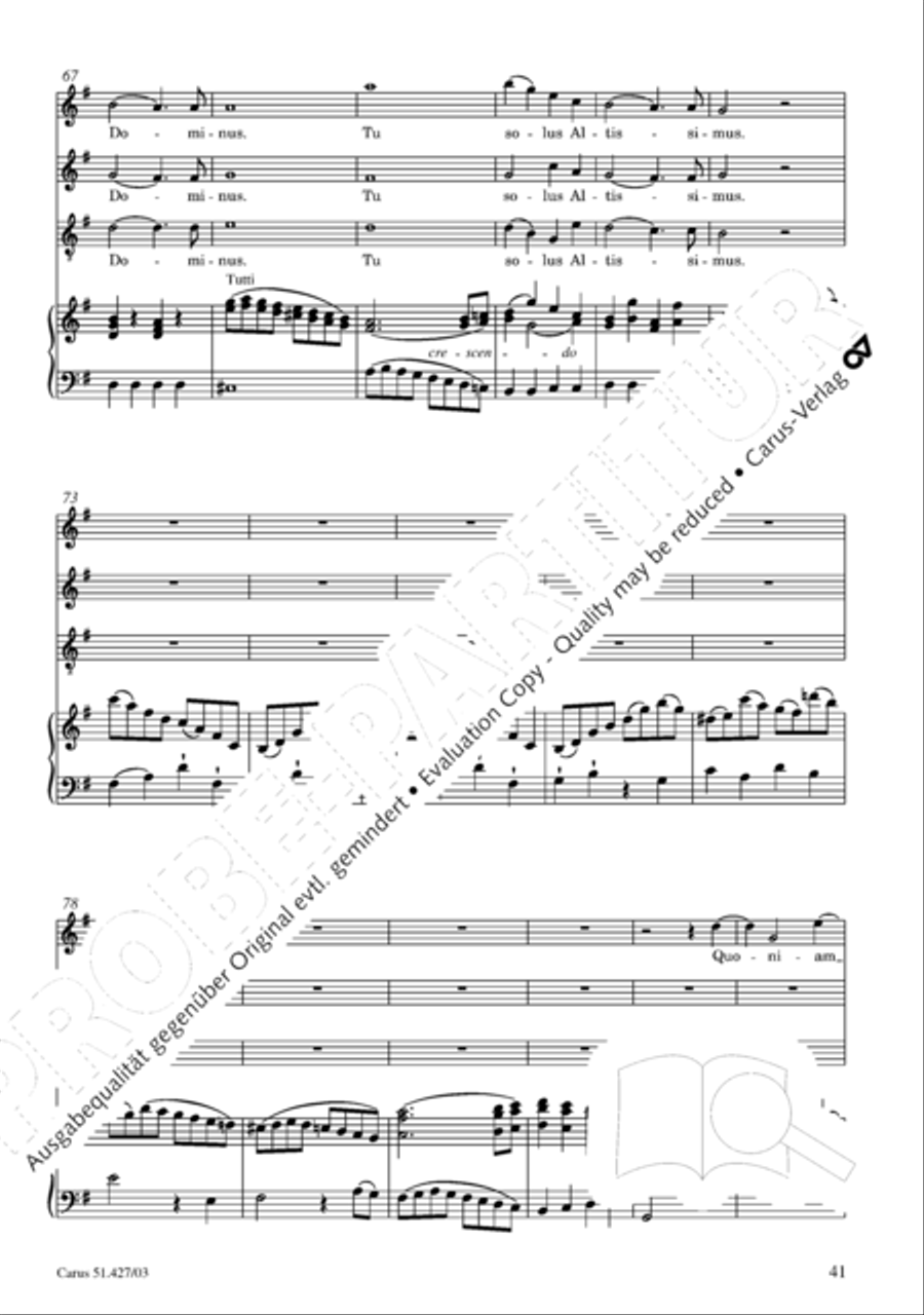 Mass in C Minor, K. 139/47a 