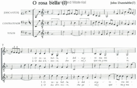 O Rosa Bella - 2 settings - 3 scores