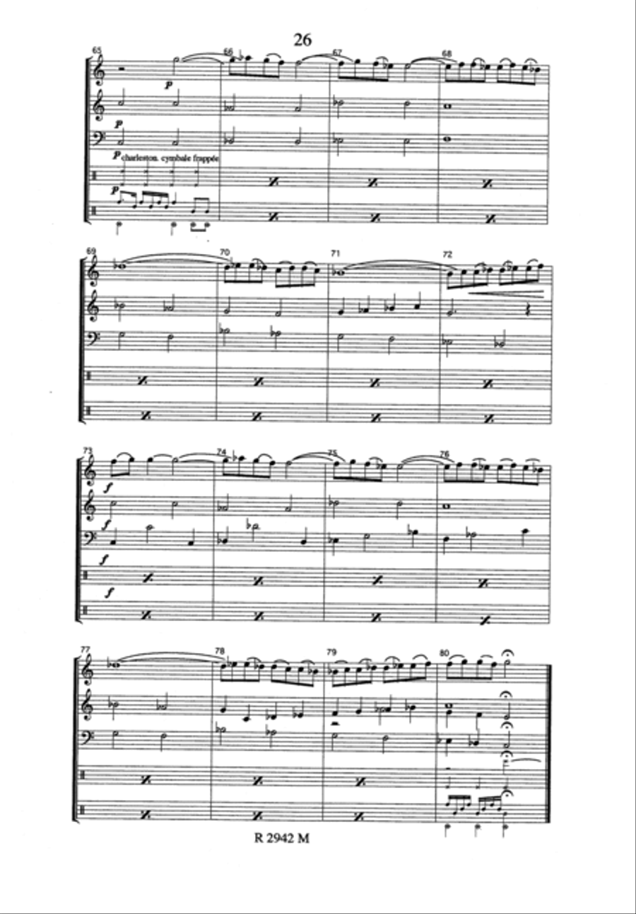 Océan indien Orchestra scores gallery preview page 5