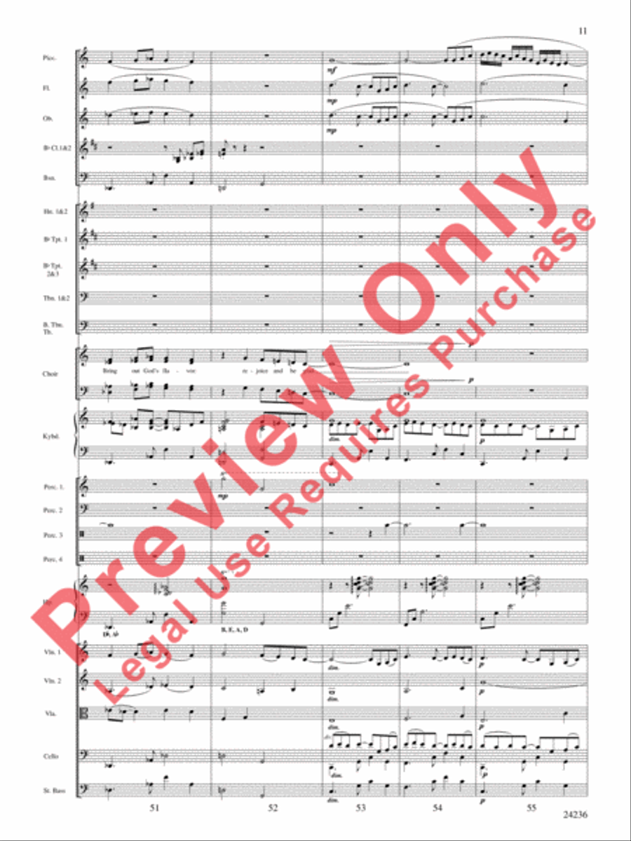Rejoice and Be Glad Rejoice and Be Glad Choir scores gallery preview page 12