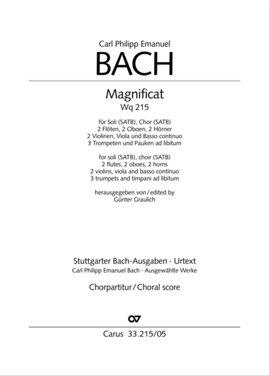 Magnificat Magnificat 4-Part scores gallery preview page 2