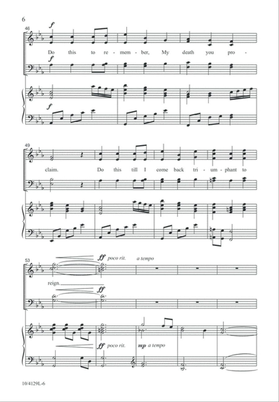 This Is Love 4-Part scores gallery preview page 6