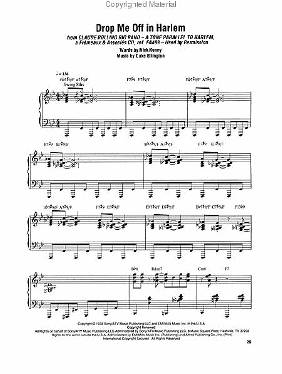 Claude Bolling Plays Standards Piano Solo scores gallery preview page 3