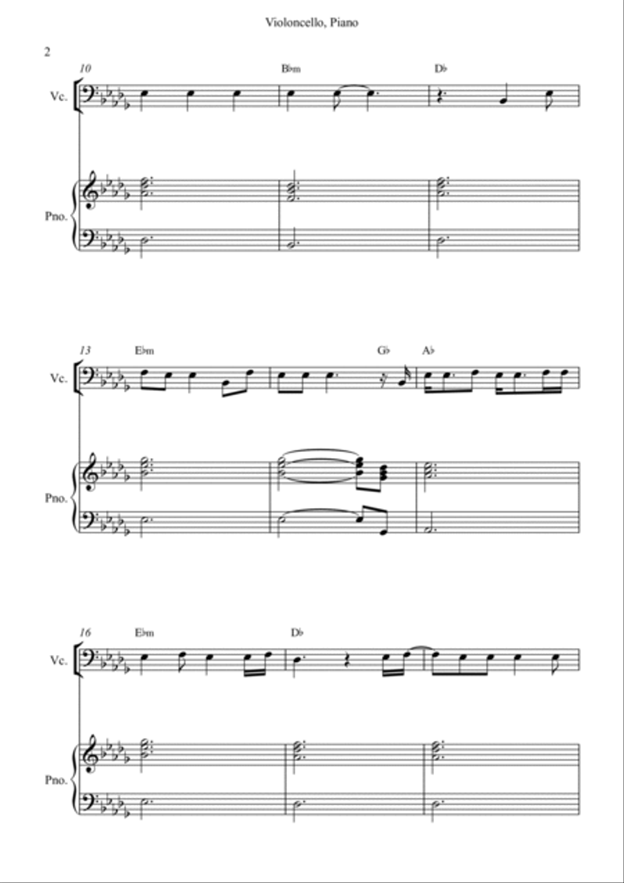 Snowman Snowman Piano scores gallery preview page 2