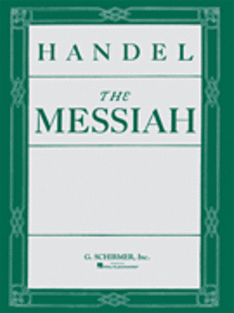 Messiah (Oratorio, 1741) Choir scores gallery preview page 1