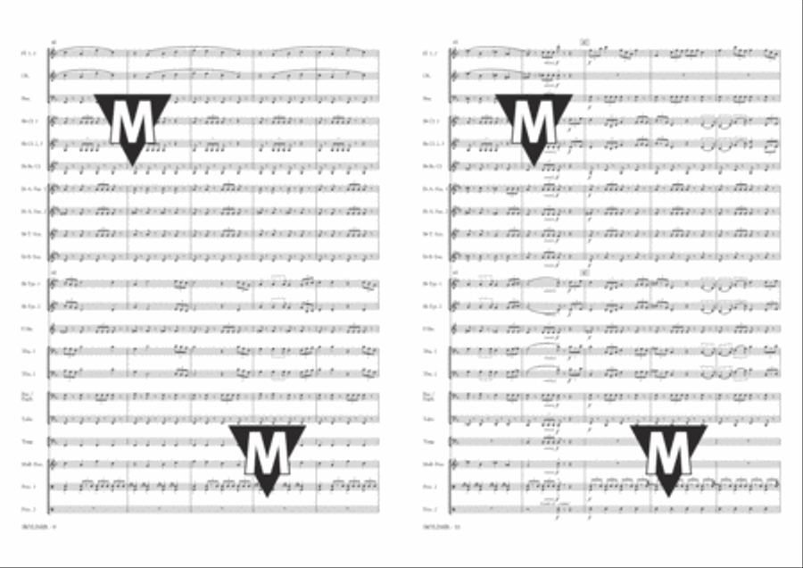 Skyliner Concert Band scores gallery preview page 6