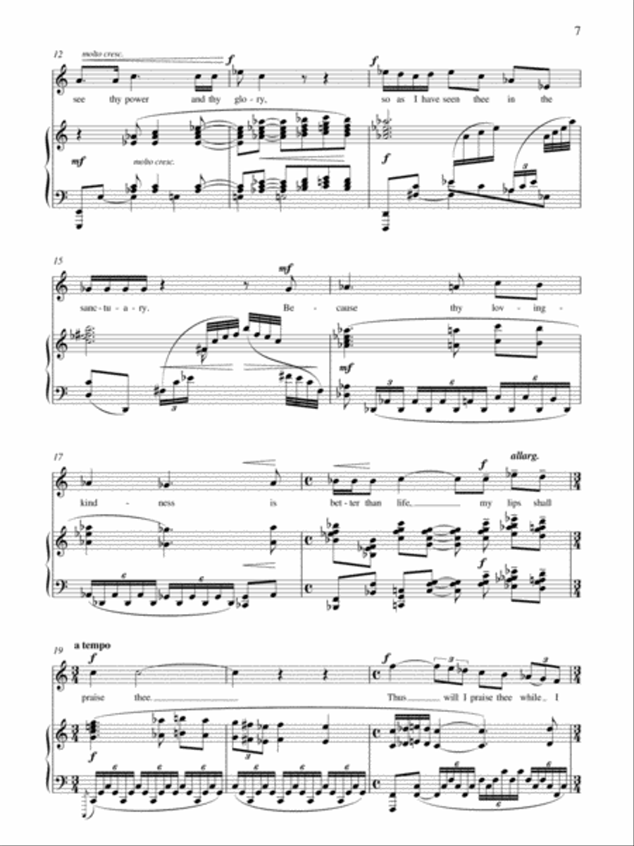 Songs with piano Voice scores gallery preview page 4