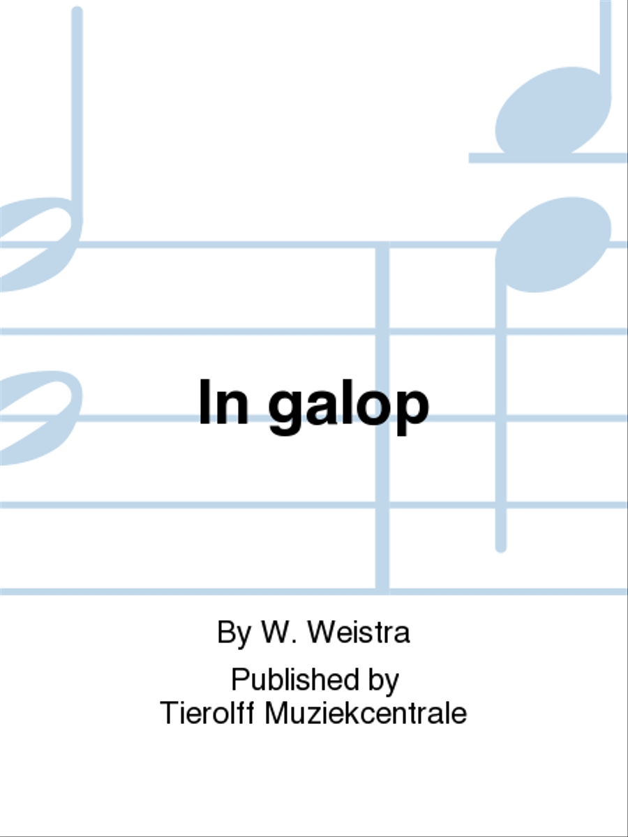 In Galop Concert Band scores gallery preview page 1